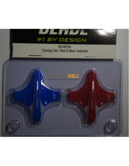 BLH8704 Canopy rouge et bleu Inductrix Blade