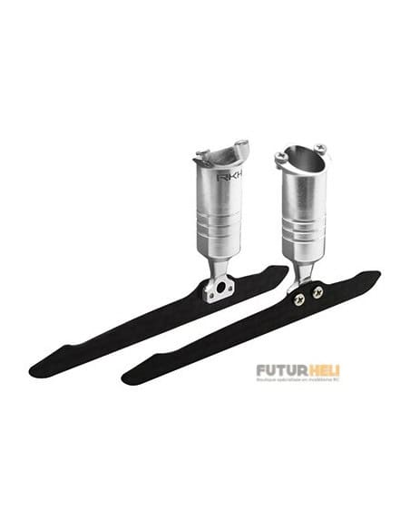 Train d'atterrissage rouge RakonHeli 135RQX 135RQX721-R