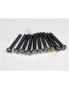 Vis inox M3 x 25mm tête fendue (x10)
