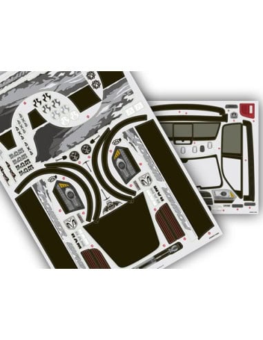 Carrosserie Ram power wagon  Axial AX31132