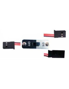 Interrupteur Futaba expert  avec cordon de charge