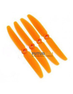 Hélice 5x4 orange (x4) Gemfan