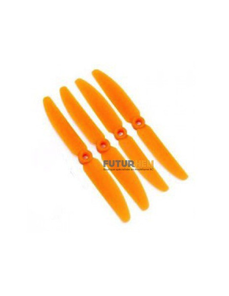 Hélice 5x4 orange (x4) Gemfan