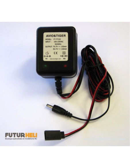 Chargeur Futaba TX/RX 6V 1500 mAH