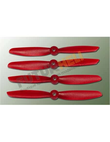 Helice 5 x 4,5 fibre Vert 2 xCW 2xCCW PTK