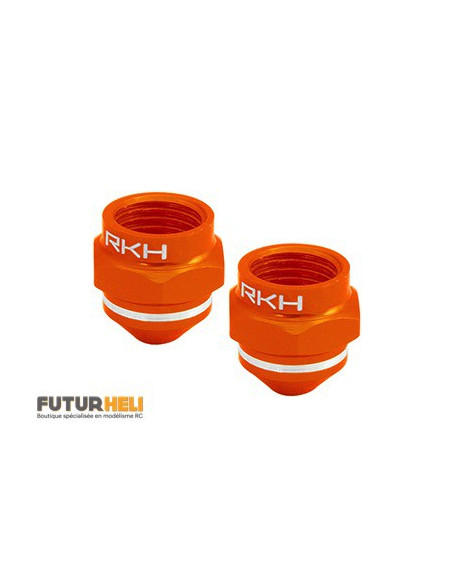 Ecrous moteur Alu noir Blade 200QX Option Rakonheli 200QX603-K