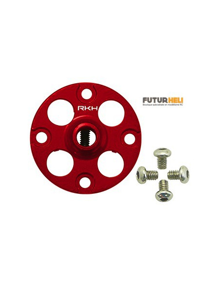 Support alu rouge Couronne principale Blade 230S Rakonheli