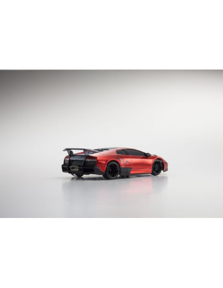 Mini-Z Sports Lamborghini LP670-4SV rouge chrome + Radio Kyosho 32208CR