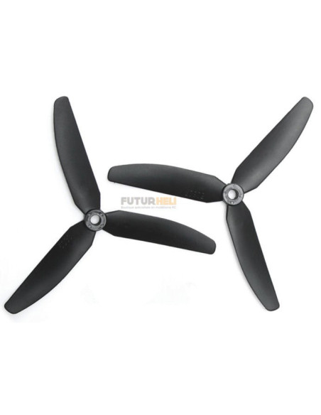 Hélice 3 pales (x2) TB250 Racer Eturbine