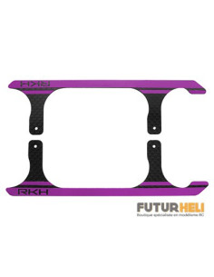 Ski de patin Carbone Noir orange Blade 230S Rakonheli