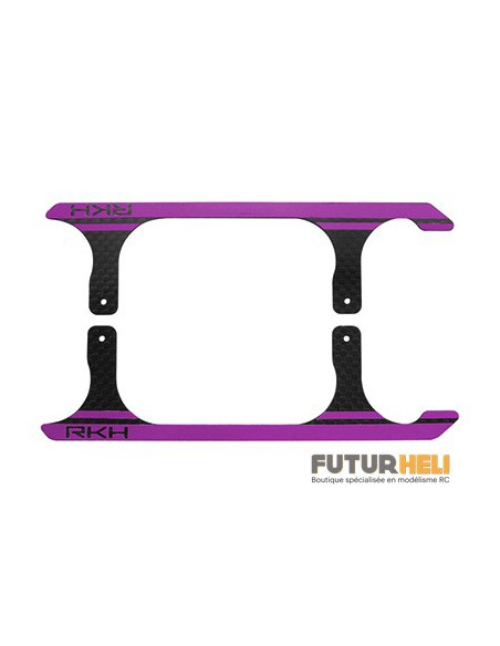 Ski de patin Carbone Noir orange Blade 230S Rakonheli