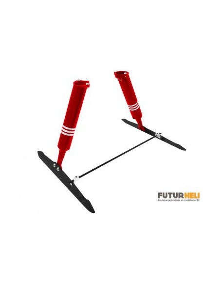 Patin haut rouge Blade 350QX 2/3/ Option rakonheli
