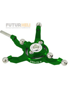Plateau cyclique alu vert blade 230S option Rakonheli