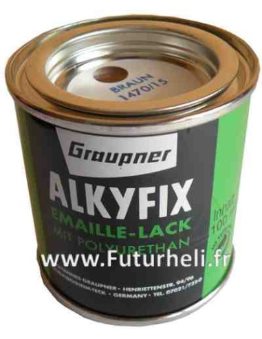 peinture Alkyfix Polyurethane Marron 100ml / Graupner