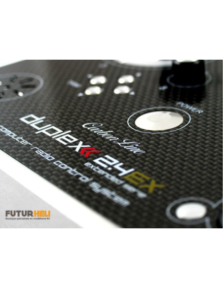 jeti DS16 Duplex Carbon line -Récepteur 9voies+Valise Mode 1et3