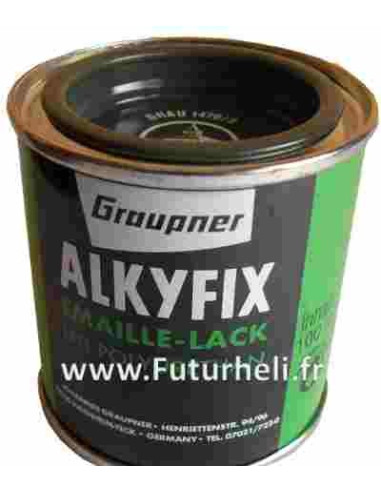 peinture Alkyfix Polyurethane Gris 100ml / Graupner