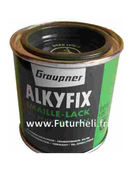 peinture Alkyfix Polyurethane Gris 100ml / Graupner