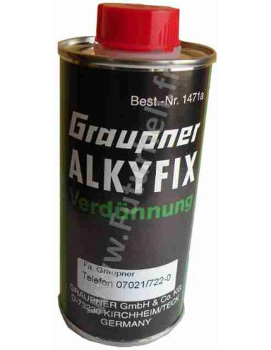 Diluant pour peinture polyuréthane / Graupner