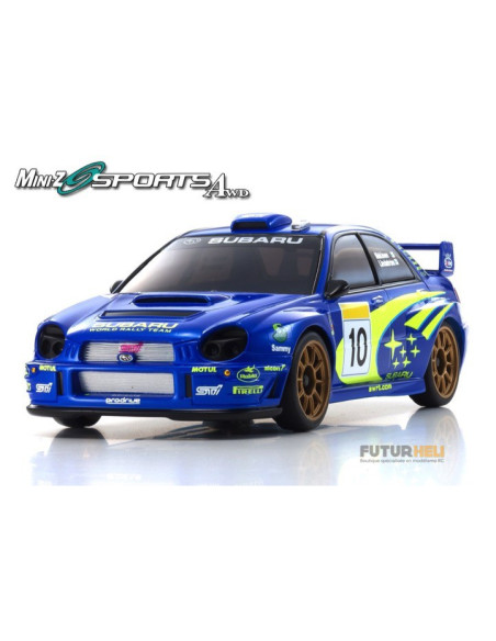 Mini-Z 4WD Subaru Impreza WRC 2002 + radio Kyosho 32126WR