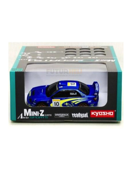 Mini-Z 4WD Subaru Impreza WRC 2002 + radio Kyosho 32126WR