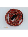 Rallonge servo 100cm JR fils silicone 0,50mm2