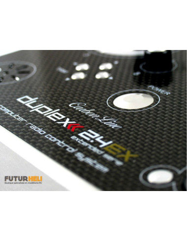 jeti DS16 Duplex Carbon line -Récepteur 9voies+Valise Mode 1et3