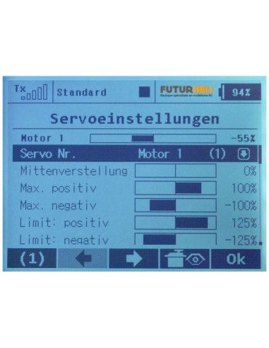 jeti DS16 Duplex Carbon line -Récepteur 9voies+Valise Mode 1et3