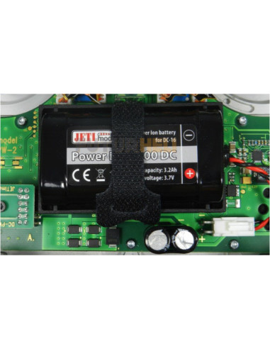 jeti DS16 Duplex Carbon line -Récepteur 9voies+Valise Mode 1et3