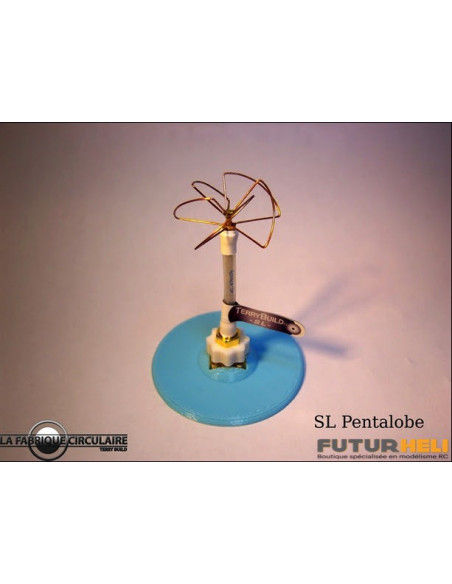 Antenne FPV 5,8Ghz SMA Pentalobe +Top La fabrique circulaire
