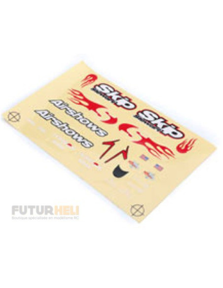 EFLU5065 Planche de décoration UMX P3 Révolution E-flite