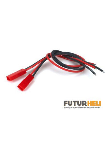 DYNC0045 Prise jst (Bec ) femelle avec cable (x2) Dynamite RC