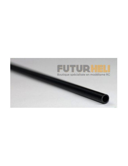 Tube Carbone 12mm intérieur 8mm longueur 1M