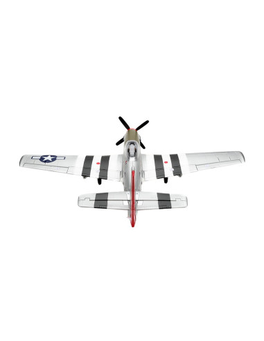 P51 D Mustang  env 1,2m + AS3X + Train rentrant BNF Basic E-flite EFL8250