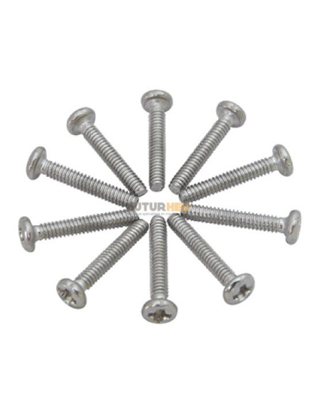 Vis cruciforme M1,6x10 (x10) Rakonheli M1.6X10PH-10