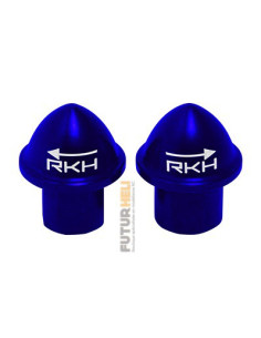 Ecrou d'hélice option alu bleu Blade Mach 25