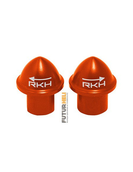 Ecrou d'hélice option alu noir Blade Mach 25