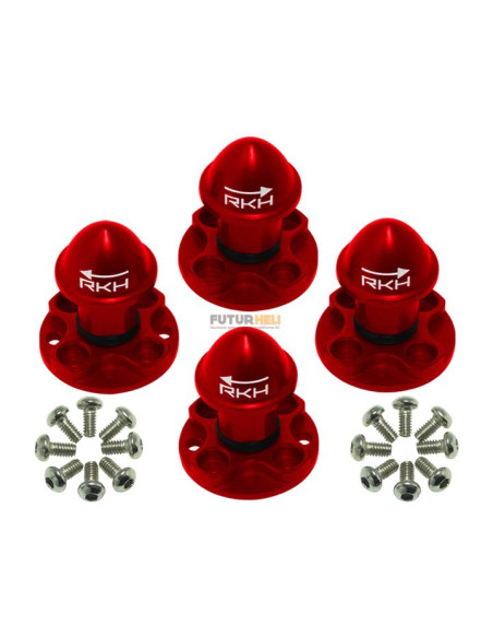 Set complet support d'hélice alu orange blade MAch25