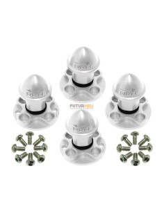 Set complet support d'hélice alu rouge blade MAch25