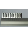 Grille de ventilation métal 95 x 25 mm (x2)