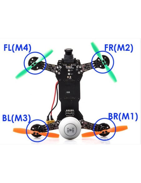 Bras M1 FPV Racer 160mm