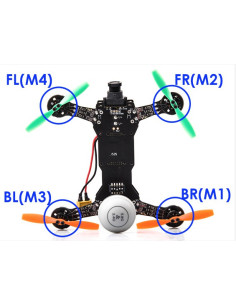 Bras M1 FPV Racer 160mm 2