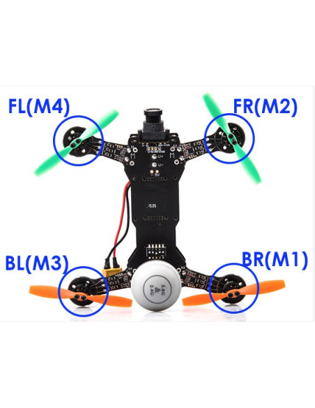 Bras M1 FPV Racer 160mm