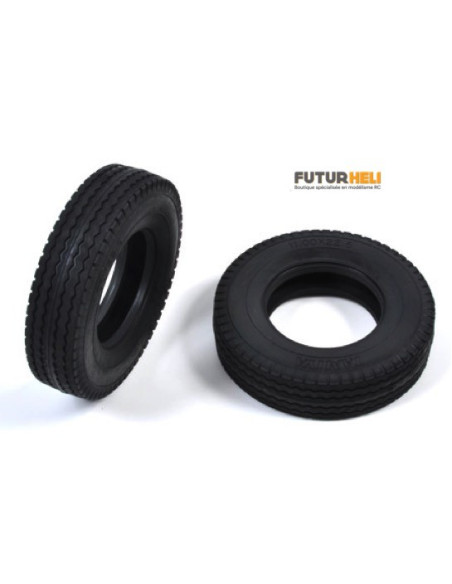 Pneus camion (x2) Tamiya