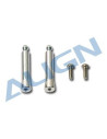 HS1212T Support de cabine alu T rex 450
