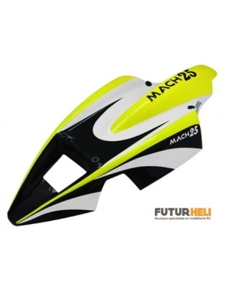 Cabine fibre peinte 1 Blade Mach25 Option Rakonheli