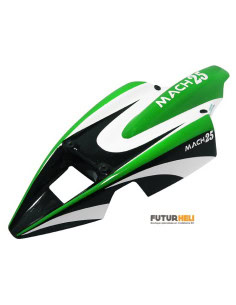 Cabine fibre peinte 2 Blade Mach25 Option Rakonheli