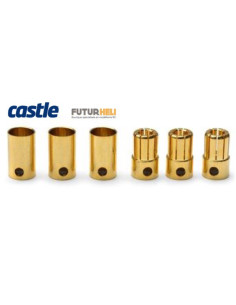 CC Bullet 8mm Castle 3 males 3 femelles