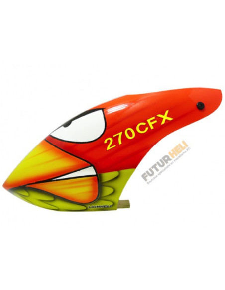 Cabine Fibre blade 270 CFX Hangry bird Rakonheli