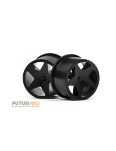 Jante noires x4 Q32 HPI