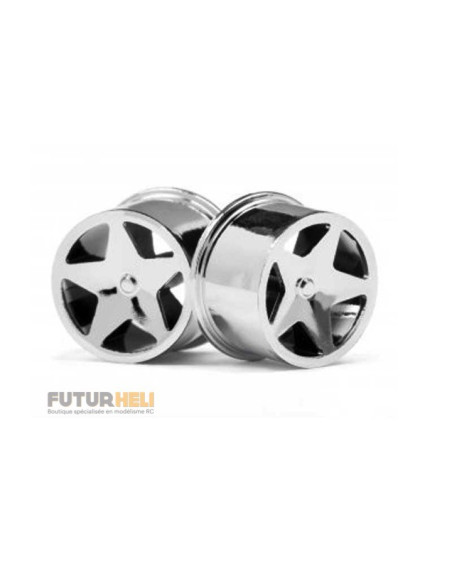 Jante chromée x4 Q32 HPI